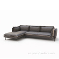 Sofás de diseño de sofá curvo Sofas de sala de estar